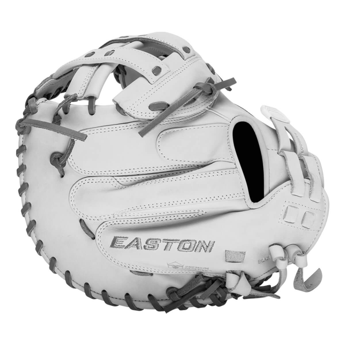 Easton Pro Collection 34" Fastpitch Softball Catcher's Mitt/Glove - PCFPCM34 – Product View | Smash It Sports | leather, cowh