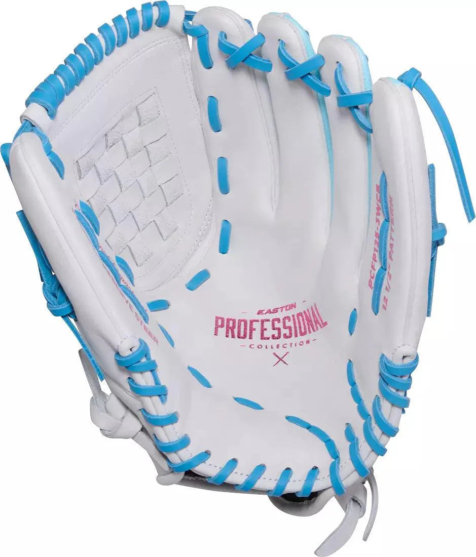 Easton Professional Collection Color Splash 2.0 12.5" Fastpitch Softball Glove - PCFP125-3WCBP - Smash It Sports