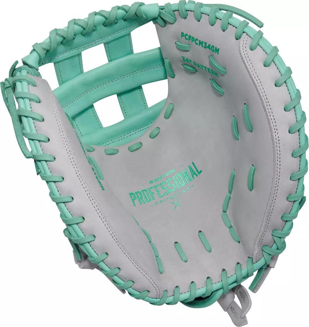 Easton Professional Collection Color Splash 2.0 34" Fastpitch Catchers Mitt/Glove - PCFPCM34GM - Smash It Sports