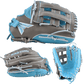Easton Small Batch No. 73 Slowpitch Softball Glove - Grey/Carolina/Coastal – Specs Overview | Smash It Sports | leather, cowh