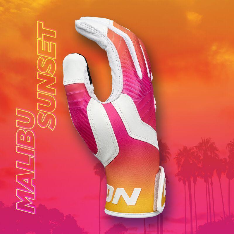 Easton Walk-Off Ethos Baseball Batting Gloves - Malibu Sunset - Smash It Sports