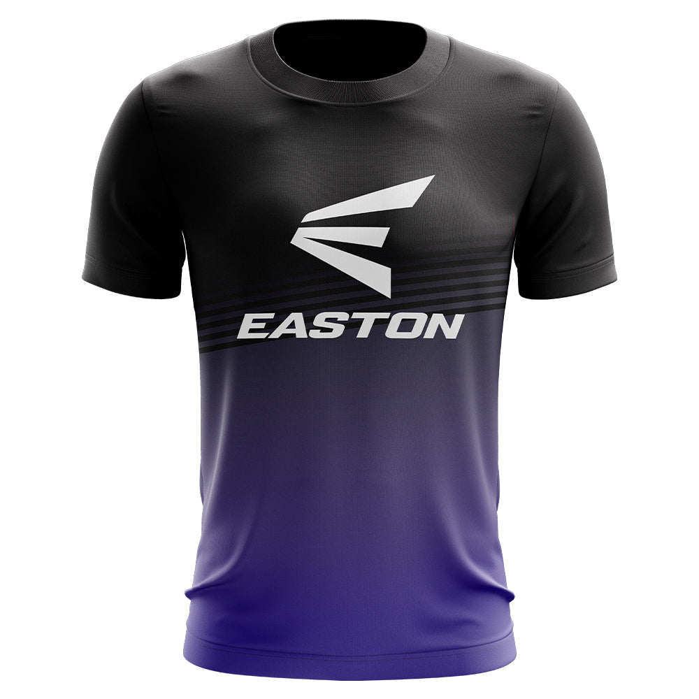 Easton Short Sleeve Shirt - Fade (Black/Purple)
