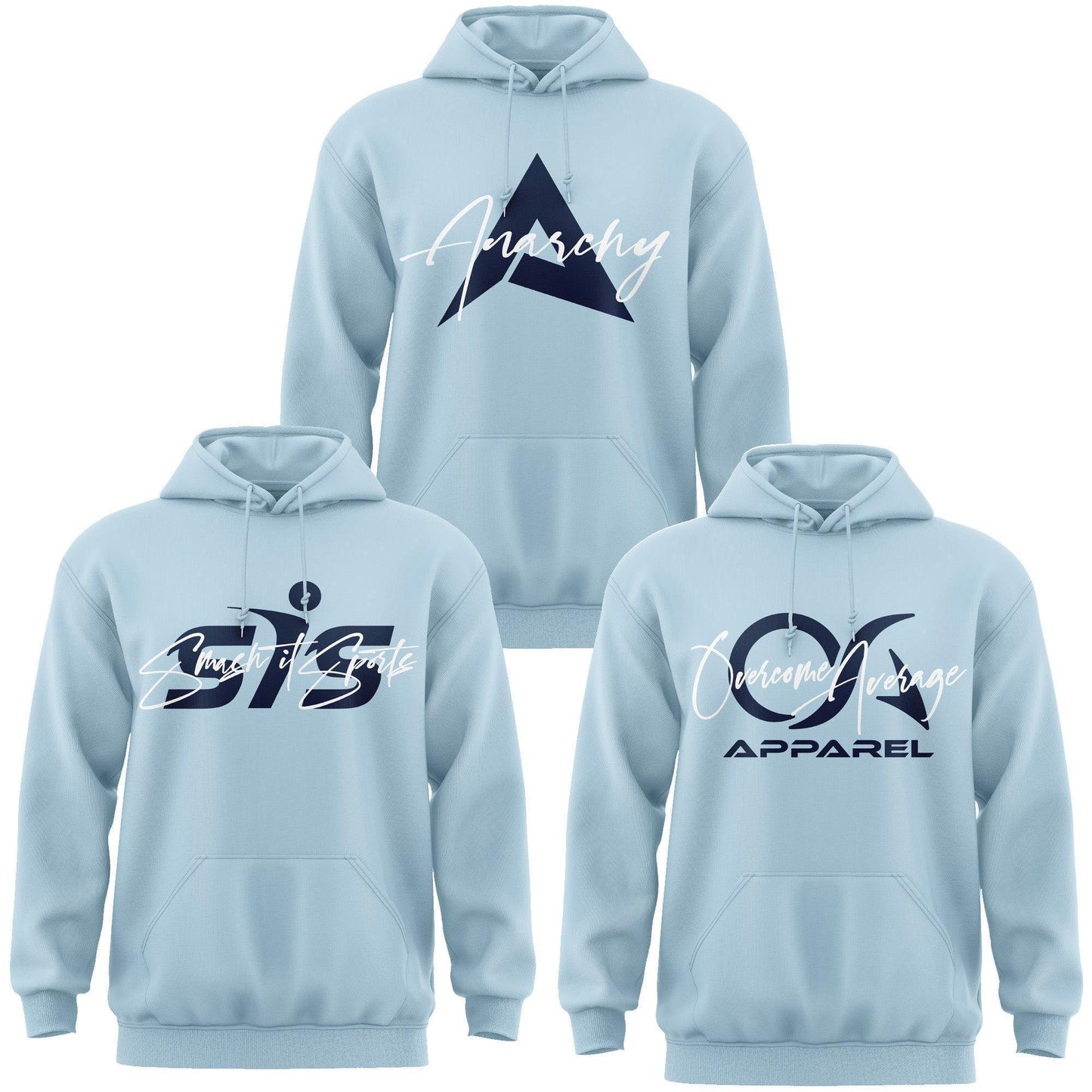 Element Fleece Hoodie - Aqua - Smash It Sports
