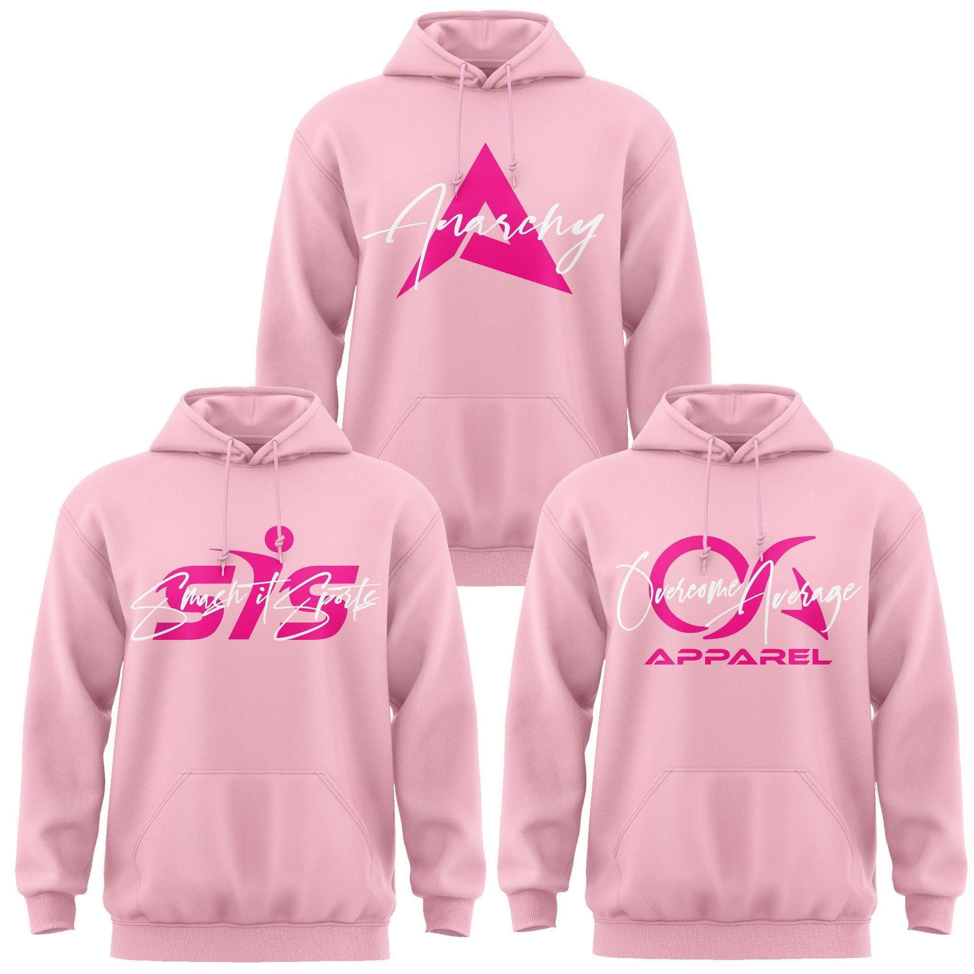 Element Fleece Hoodie - Bubble Gum - Smash It Sports