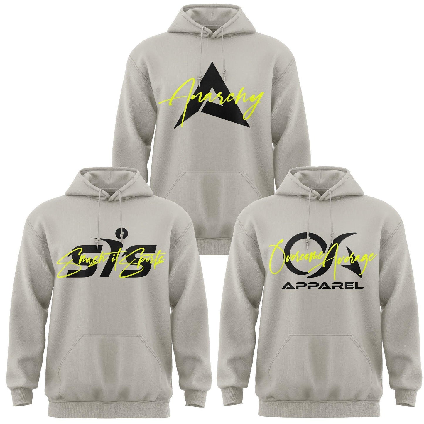 Element Fleece Hoodie - Neon Storm - Smash It Sports