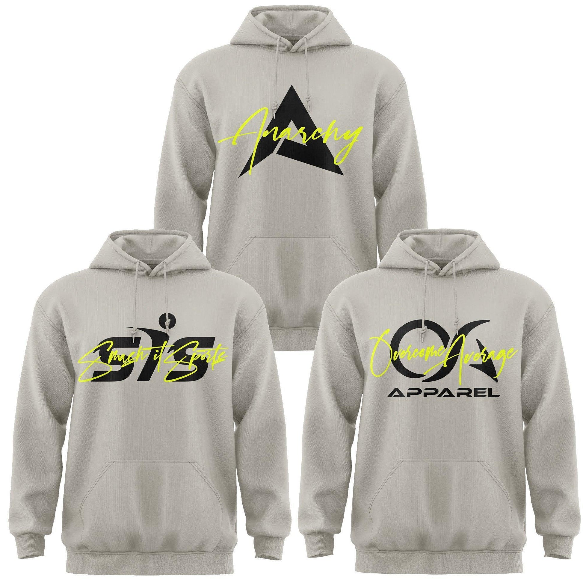 Element Fleece Hoodie - Neon Storm - Smash It Sports