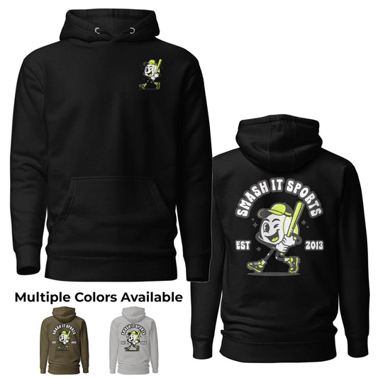 Element Fleece Hoodie - Smashie (Black/Volt) - Smash It Sports