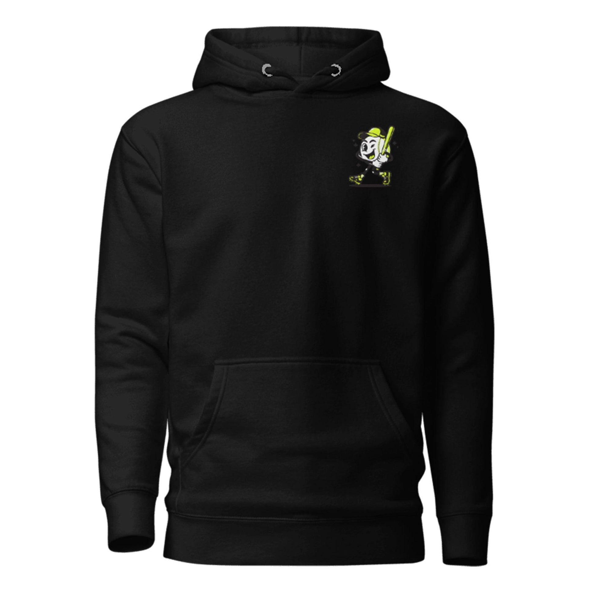 Element Fleece Hoodie - Smashie (Black/Volt) - Smash It Sports