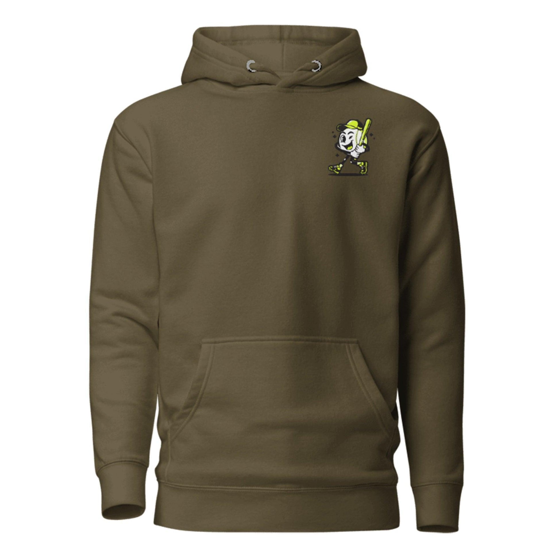 Element Fleece Hoodie - Smashie (Black/Volt) - Smash It Sports