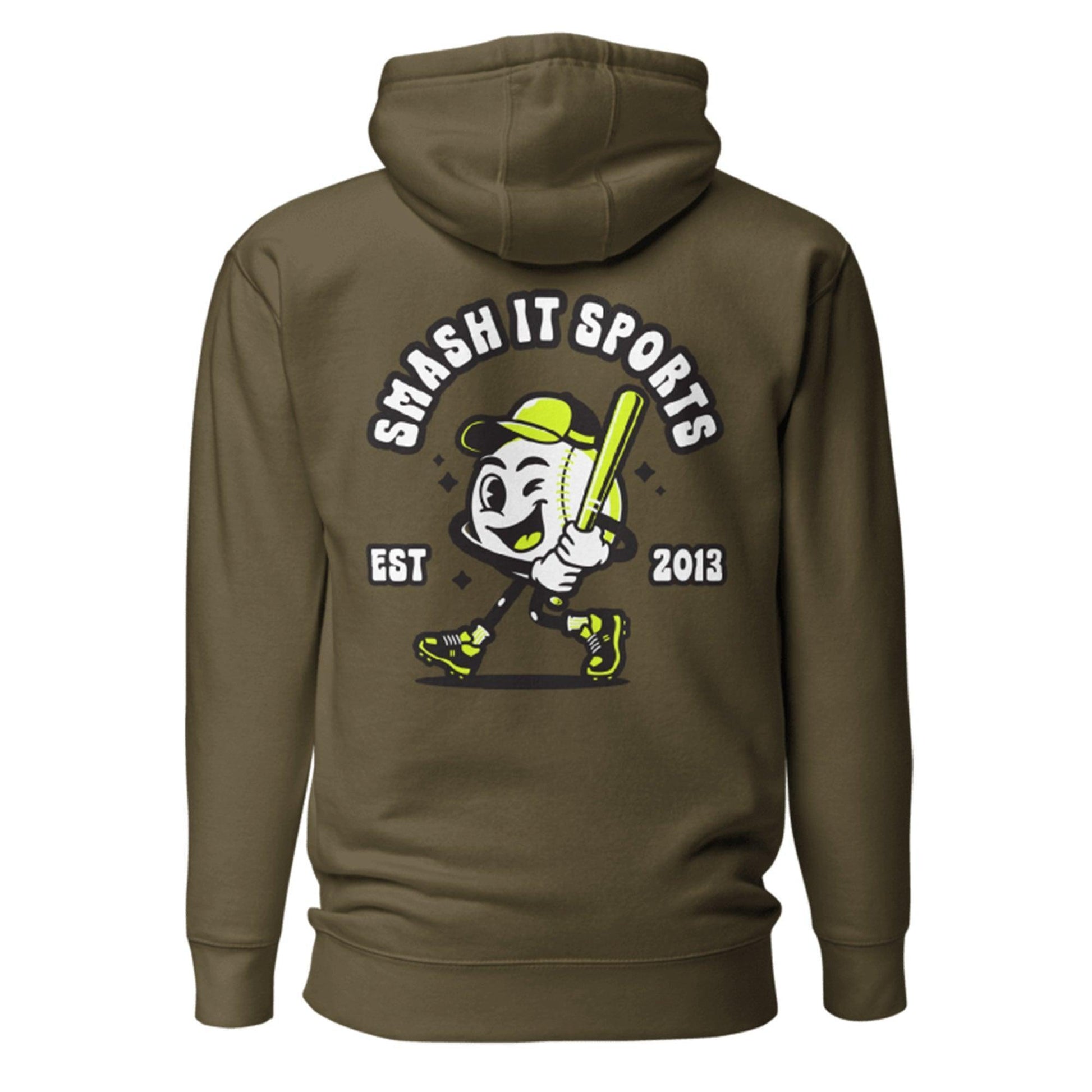 Element Fleece Hoodie - Smashie (Black/Volt) - Smash It Sports