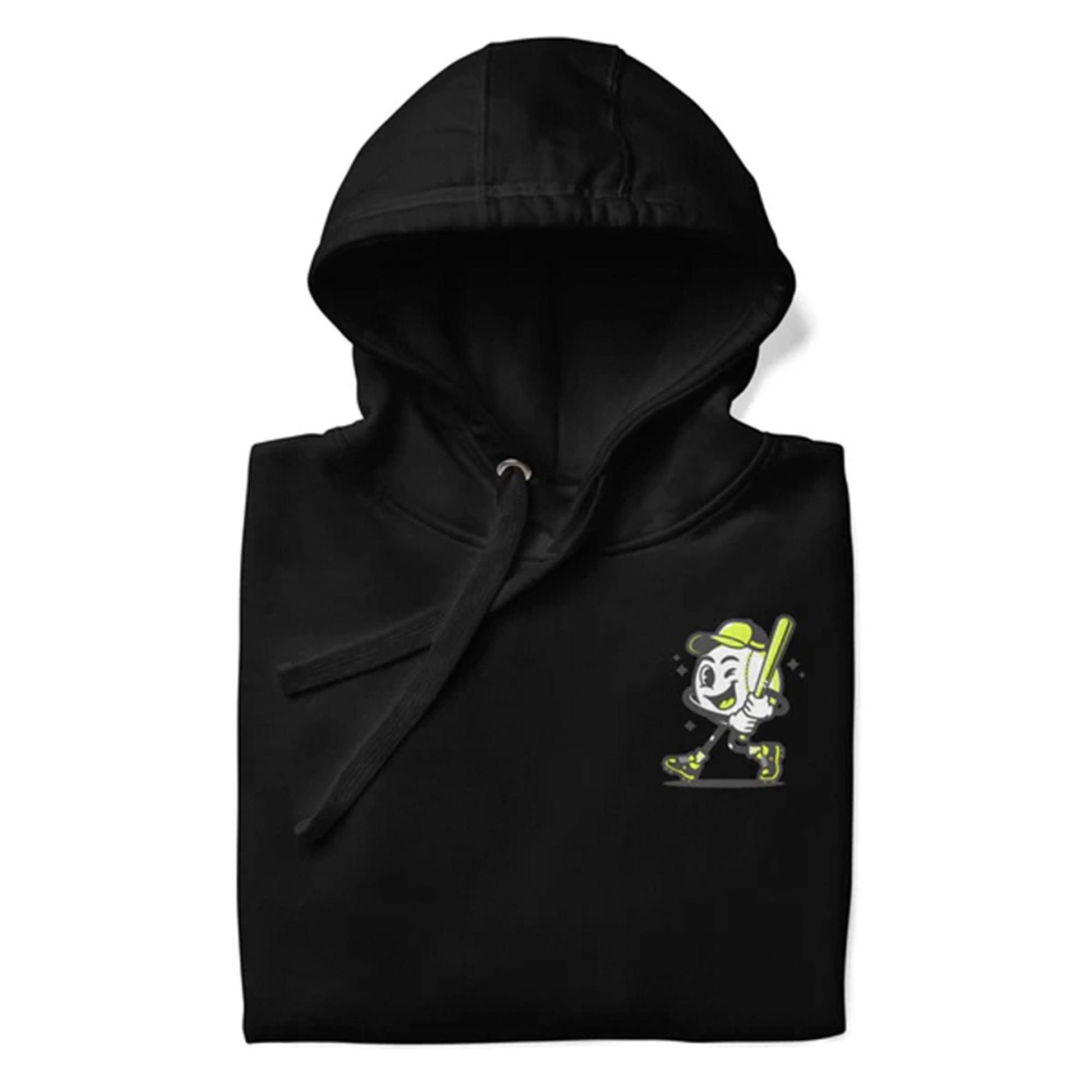 Element Fleece Hoodie - Smashie (Black/Volt) - Smash It Sports
