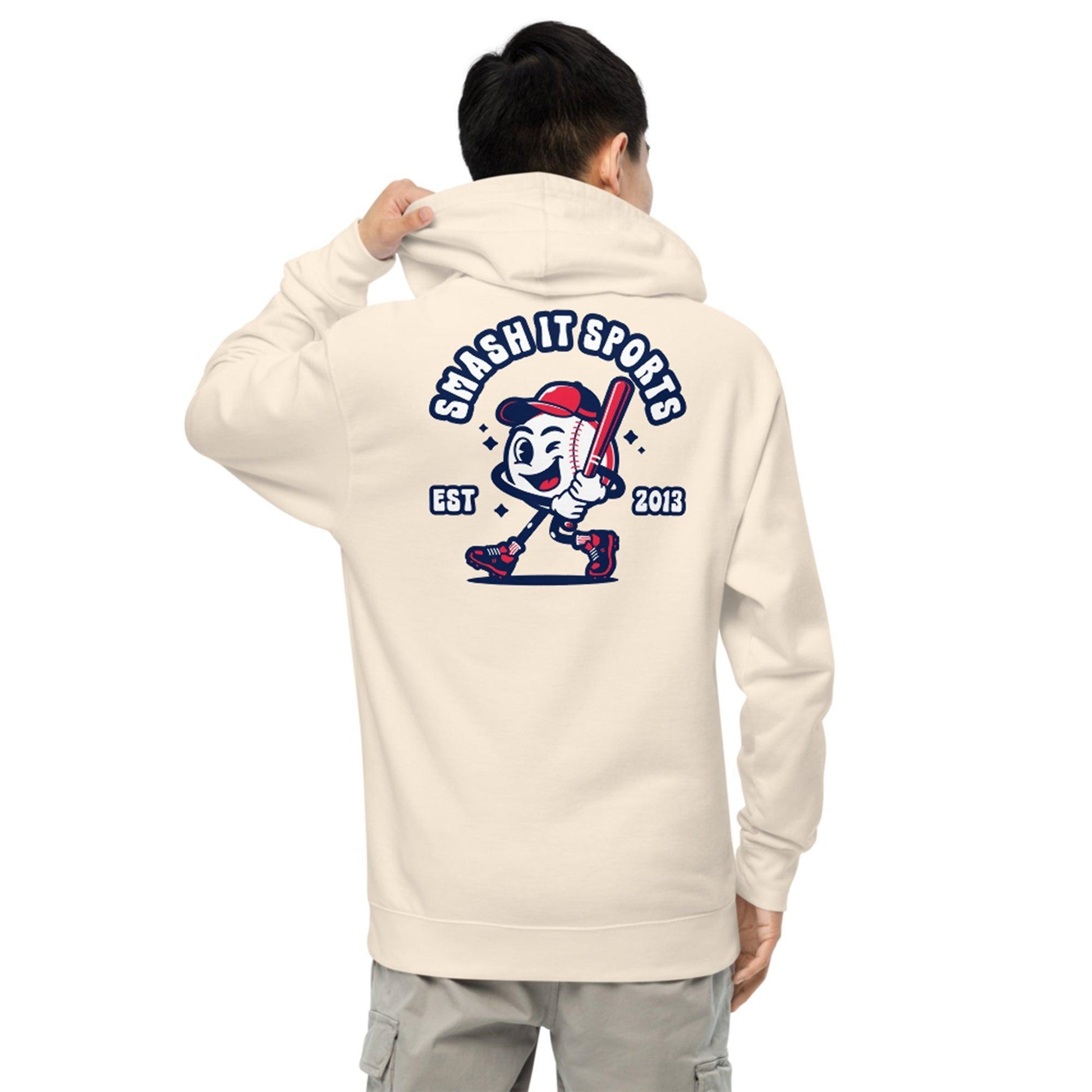 Element Fleece Hoodie - Smashie (Navy/Red) - Smash It Sports