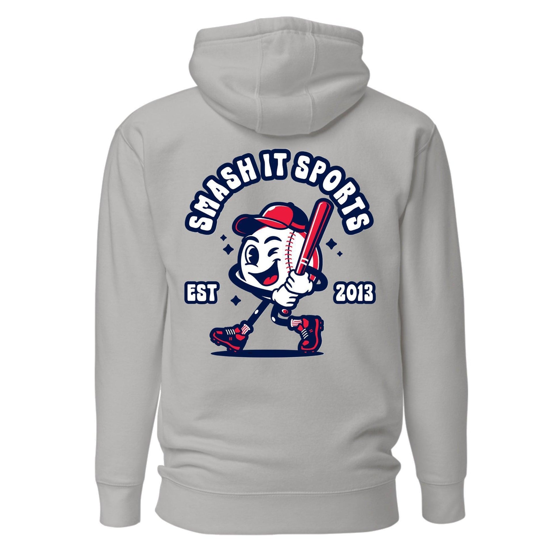 Element Fleece Hoodie - Smashie (Navy/Red) - Smash It Sports