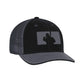 Fat Guy BP Fitted Hat - 404M (Black/Charcoal) - Smash It Sports