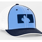 Fat Guy BP Fitted Hat - 404M (Carolina/Navy/White) - Smash It Sports