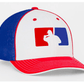 Fat Guy BP Fitted Hat - 404M (Red/White/Royal) - Smash It Sports