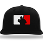 Fat Guy BP Fitted Hat - PTS30 (Black/White/Red) - Smash It Sports