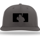 Fat Guy BP Fitted Hat - PTS30 (Charcoal/Black) - Smash It Sports