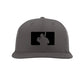 Fat Guy BP Fitted Hat - PTS30 (Charcoal/Black) - Smash It Sports