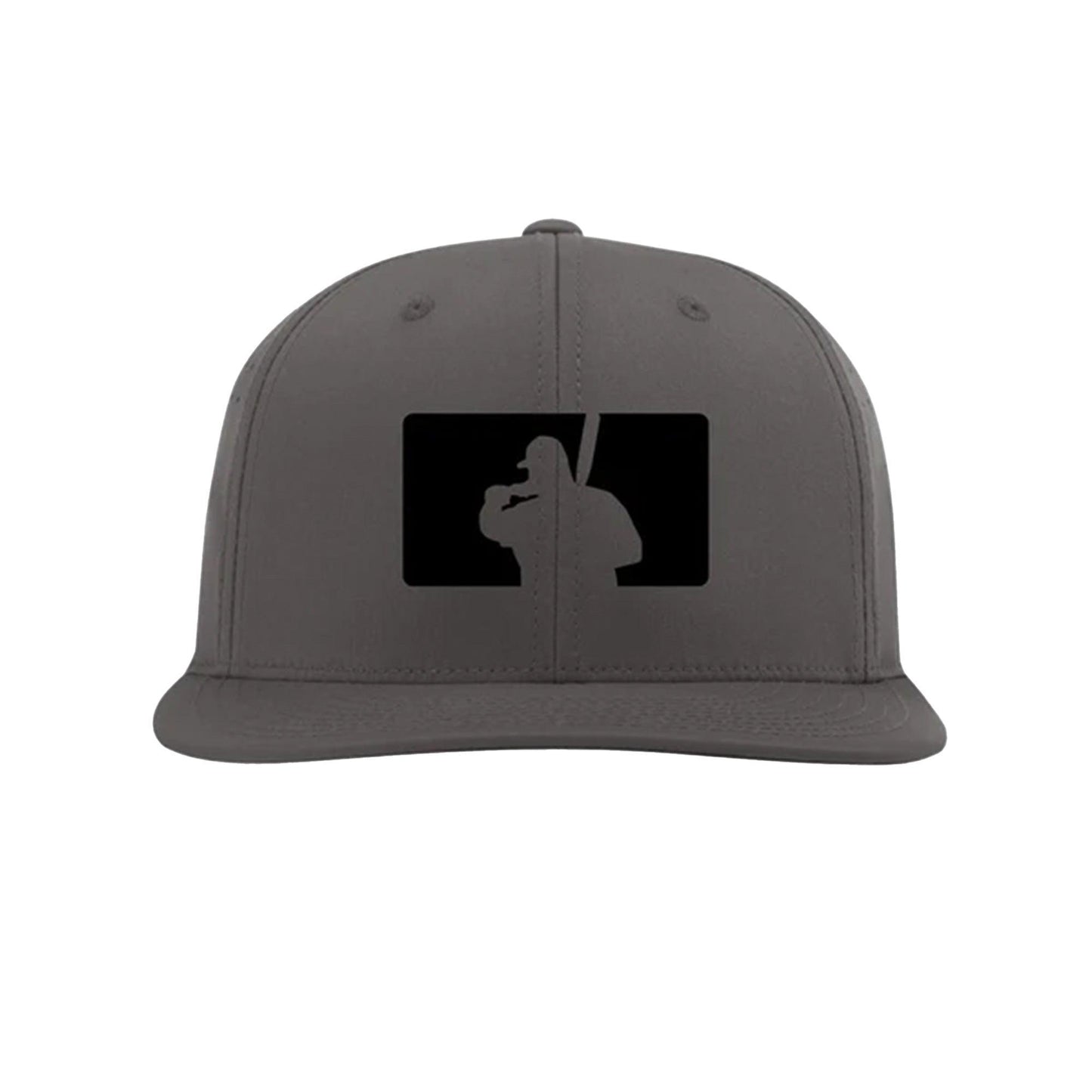 Fat Guy BP Fitted Hat - PTS30 (Charcoal/Black) - Smash It Sports