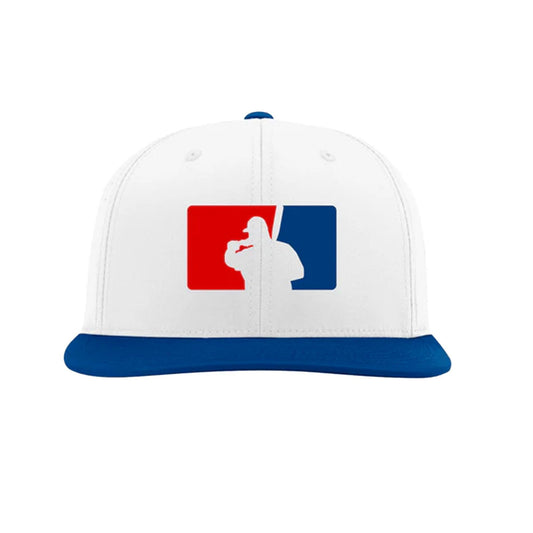Fat Guy BP Fitted Hat - PTS30 (Red/White/Royal) - Smash It Sports