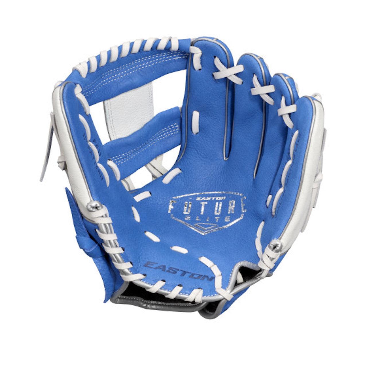 Easton Future Elite 11″ Baseball Glove - FE11 Royal/White - Smash It Sports