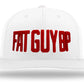 Fat Guy BP Fitted Hat - PTS30 (White/Red)