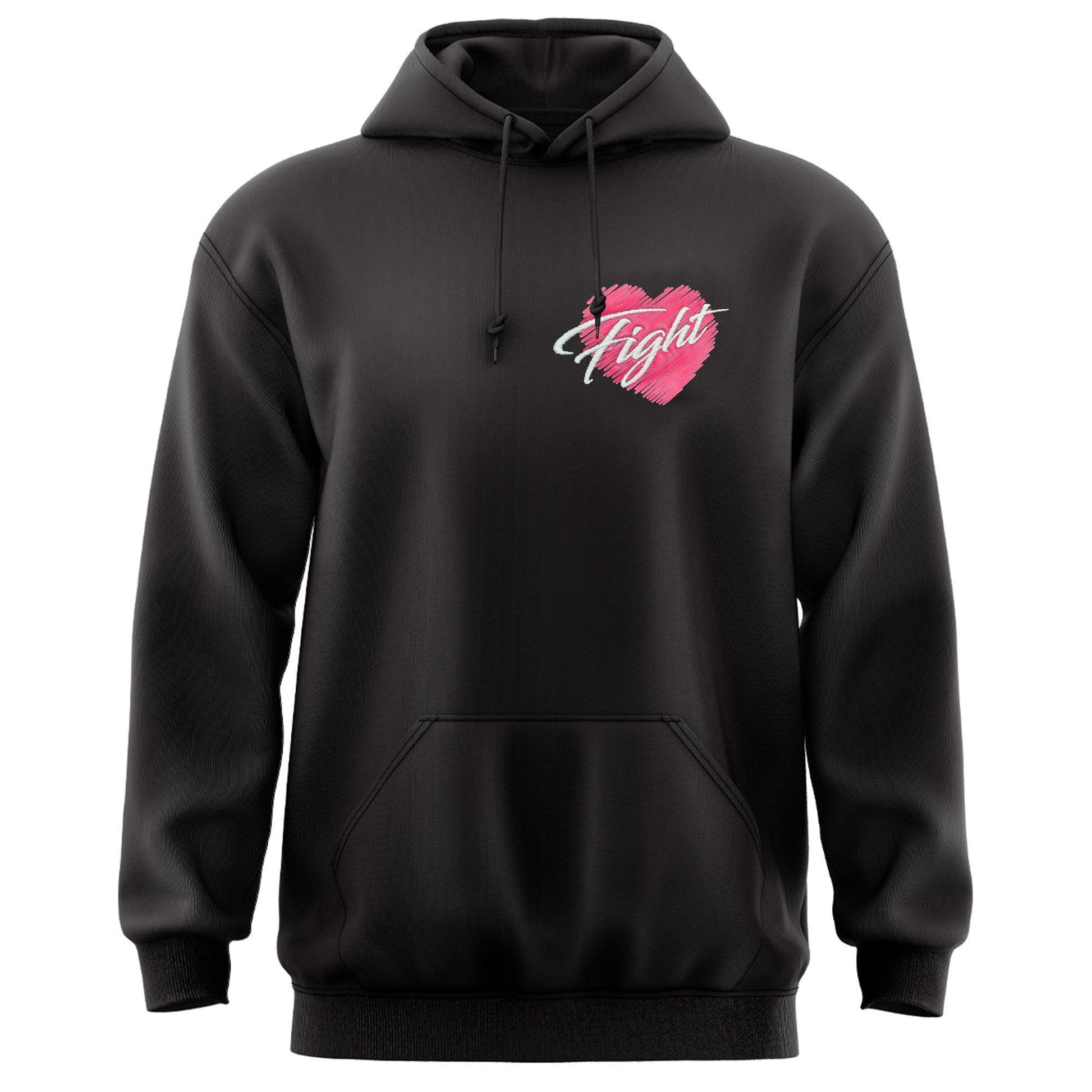 Fight Cancer Element Hoodie - Heart - Smash It Sports