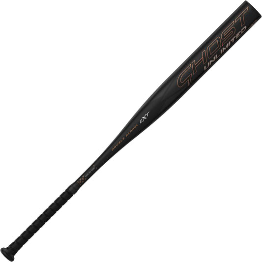 2024 Easton Ghost Unlimited Pitch Black -10 USSSA/ASA Dual Stamp Fastpitch Softball Bat EFP3GHUB10