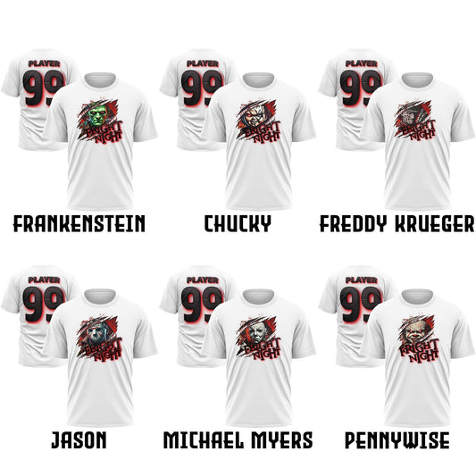 Fright Night Short Sleeve Shirt (Custom) - Smash It Sports