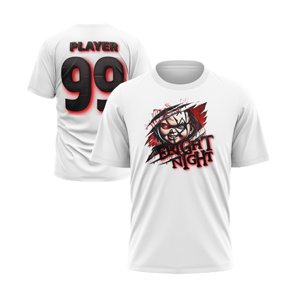 Fright Night Short Sleeve Shirt (Custom) - Smash It Sports