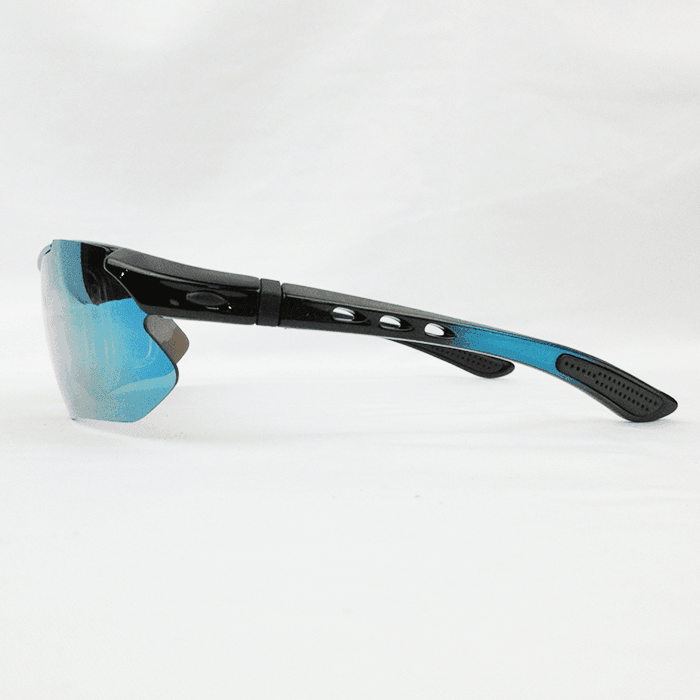 Gator Gear Multi-Lens Sunglasses Kit - Blue/Black (w/ Prescription Lens Insert) – Specs Overview | Smash It Sports