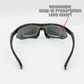 Gator Gear Multi-Lens Sunglasses Kit - Red (w/ Prescription Lens Insert) – Specs Overview | Smash It Sports