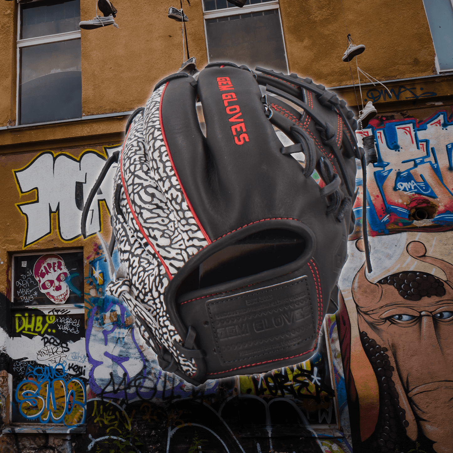 Gem Gloves 11.5" Baseball Fielding Glove - GEM024 Elephant - Smash It Sports