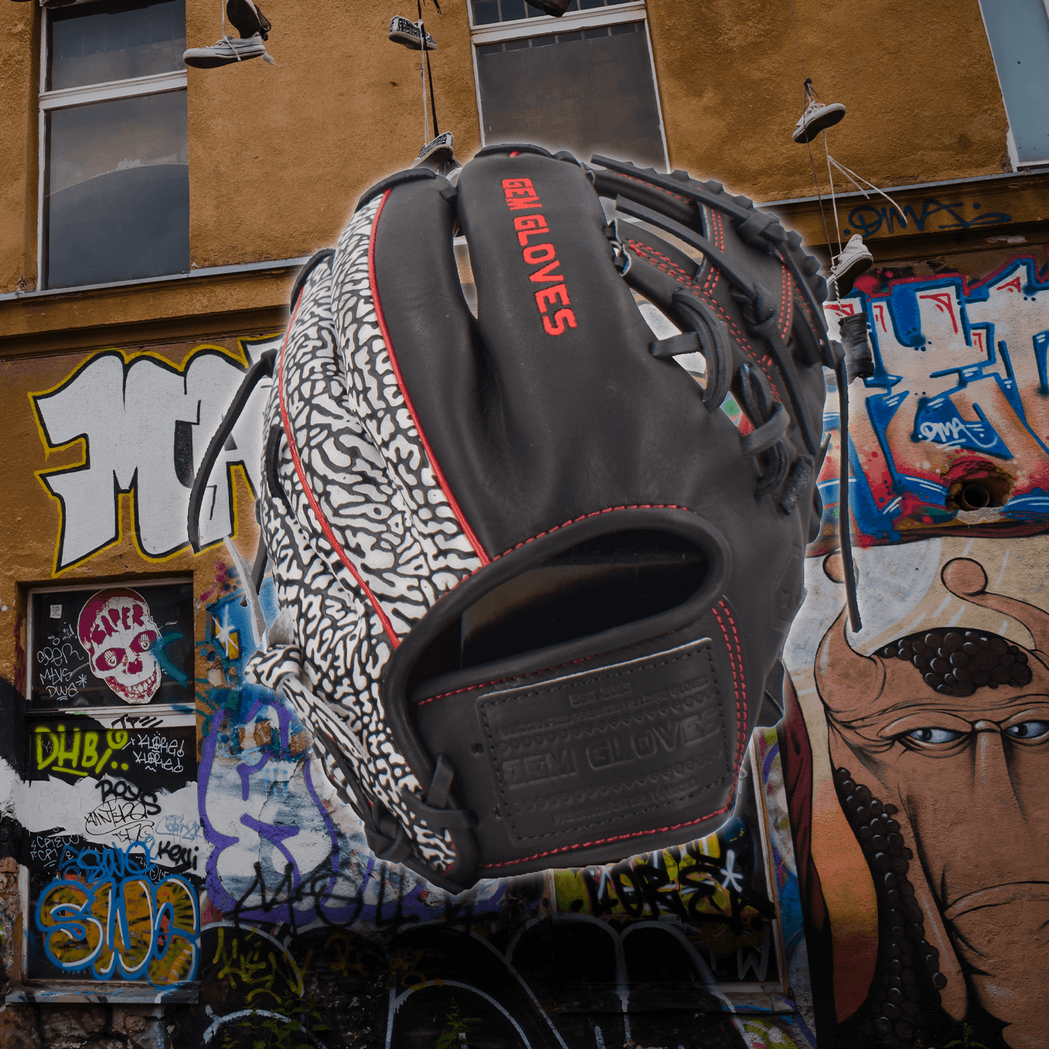 Gem Gloves 11.5" Baseball Fielding Glove - GEM024 Elephant - Smash It Sports