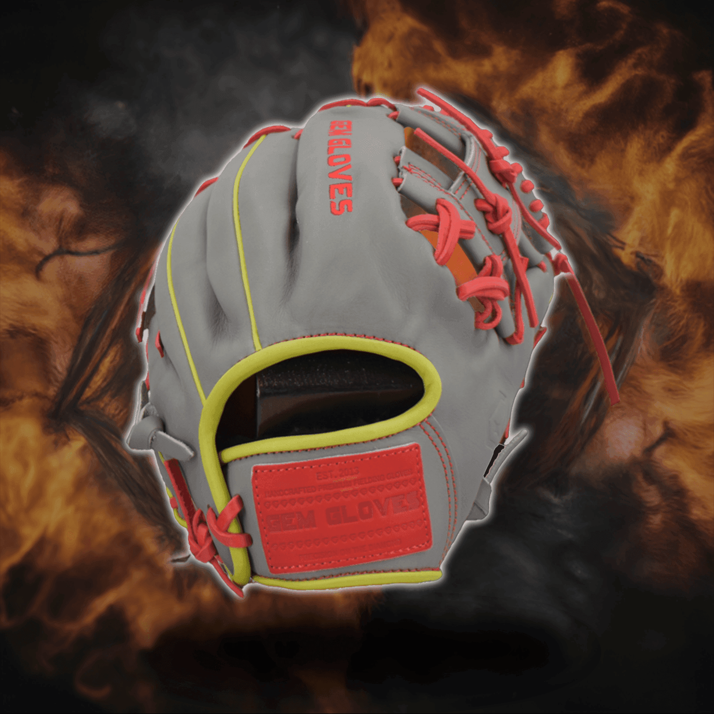 Gem Gloves 11.75" Baseball Fielding Glove - GEM029 Stormfire - Smash It Sports