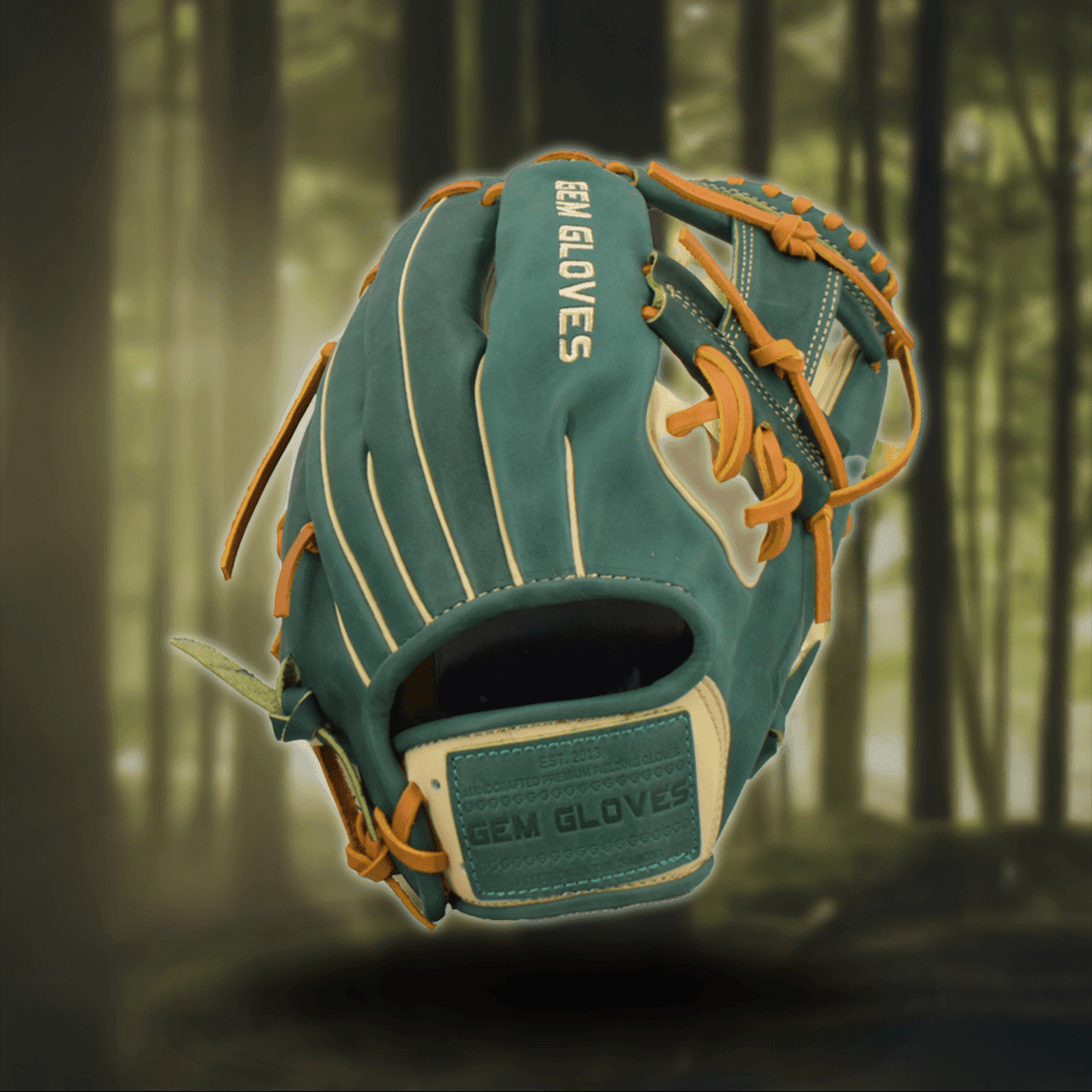 Gem Gloves 11.75" Baseball Fielding Glove - GEM034 Forest - Smash It Sports