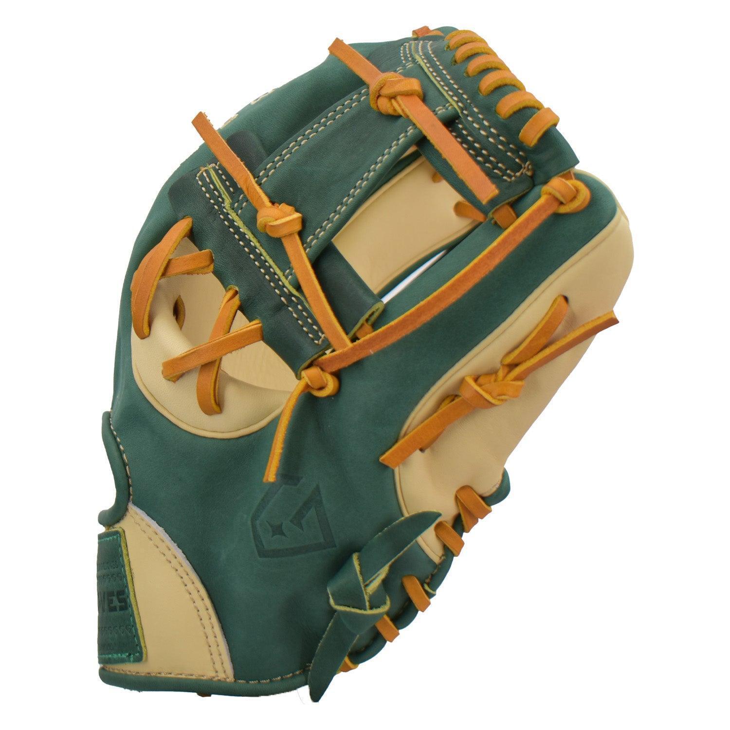Gem Gloves 11.75" Baseball Fielding Glove - GEM034 Forest - Smash It Sports