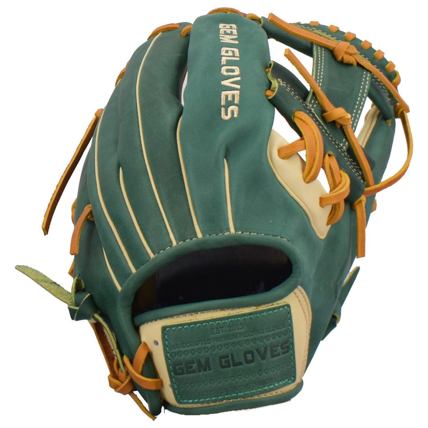 Gem Gloves 11.75" Baseball Fielding Glove - GEM034 Forest - Smash It Sports