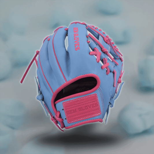 Gem Gloves Baseball Fielding Glove - GEM026 Cotton Candy - Smash It Sports