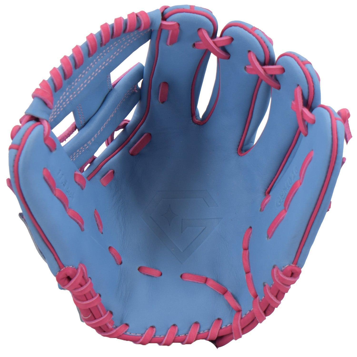 Gem Gloves Baseball Fielding Glove - GEM026 Cotton Candy - Smash It Sports