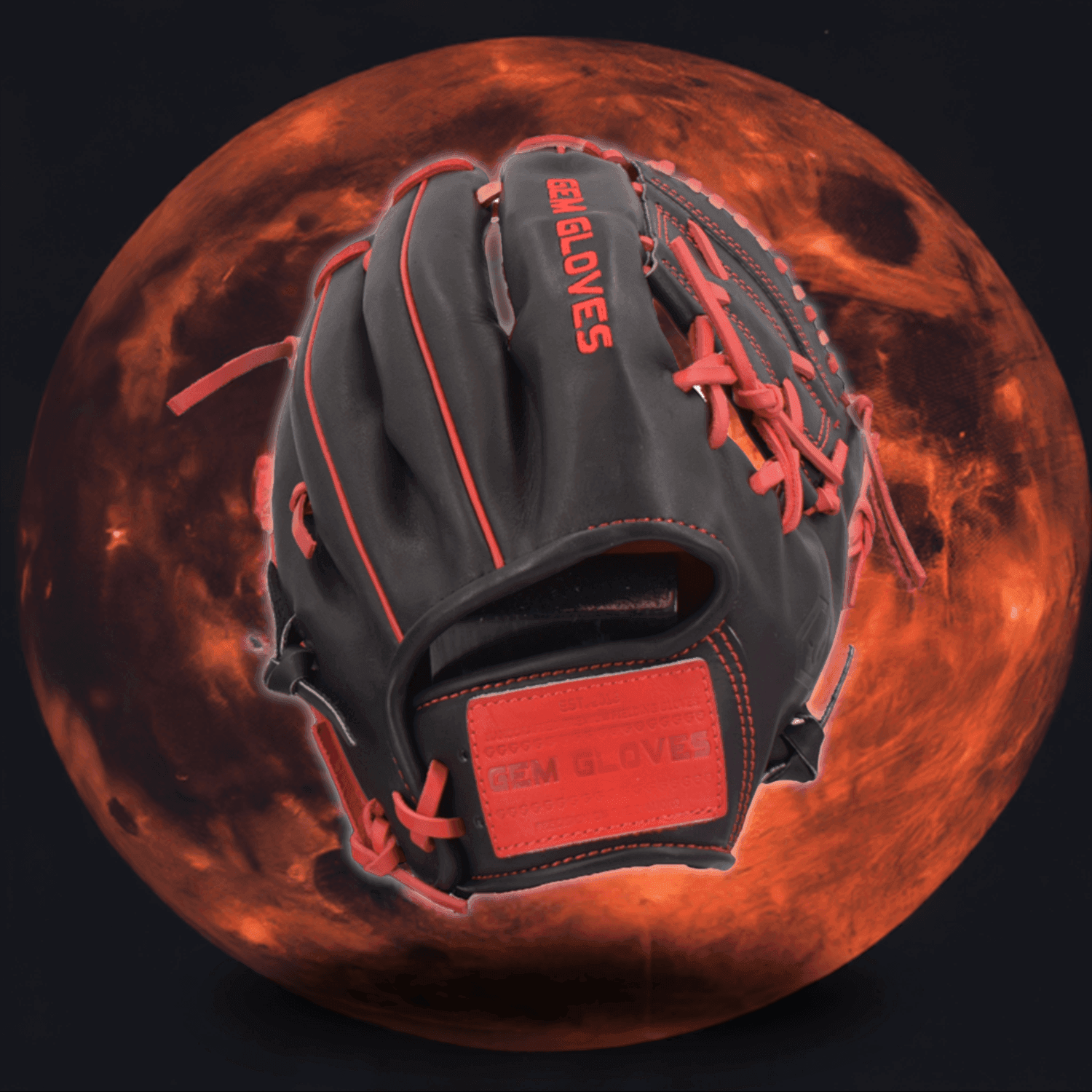 Gem Gloves Baseball Fielding Glove - GEM032 Blood Moon - Smash It Sports
