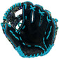 Gem Gloves Baseball Fielding Glove - GEM035 Holographic Aztec – Product View | Smash It Sports | leather, kip, pro