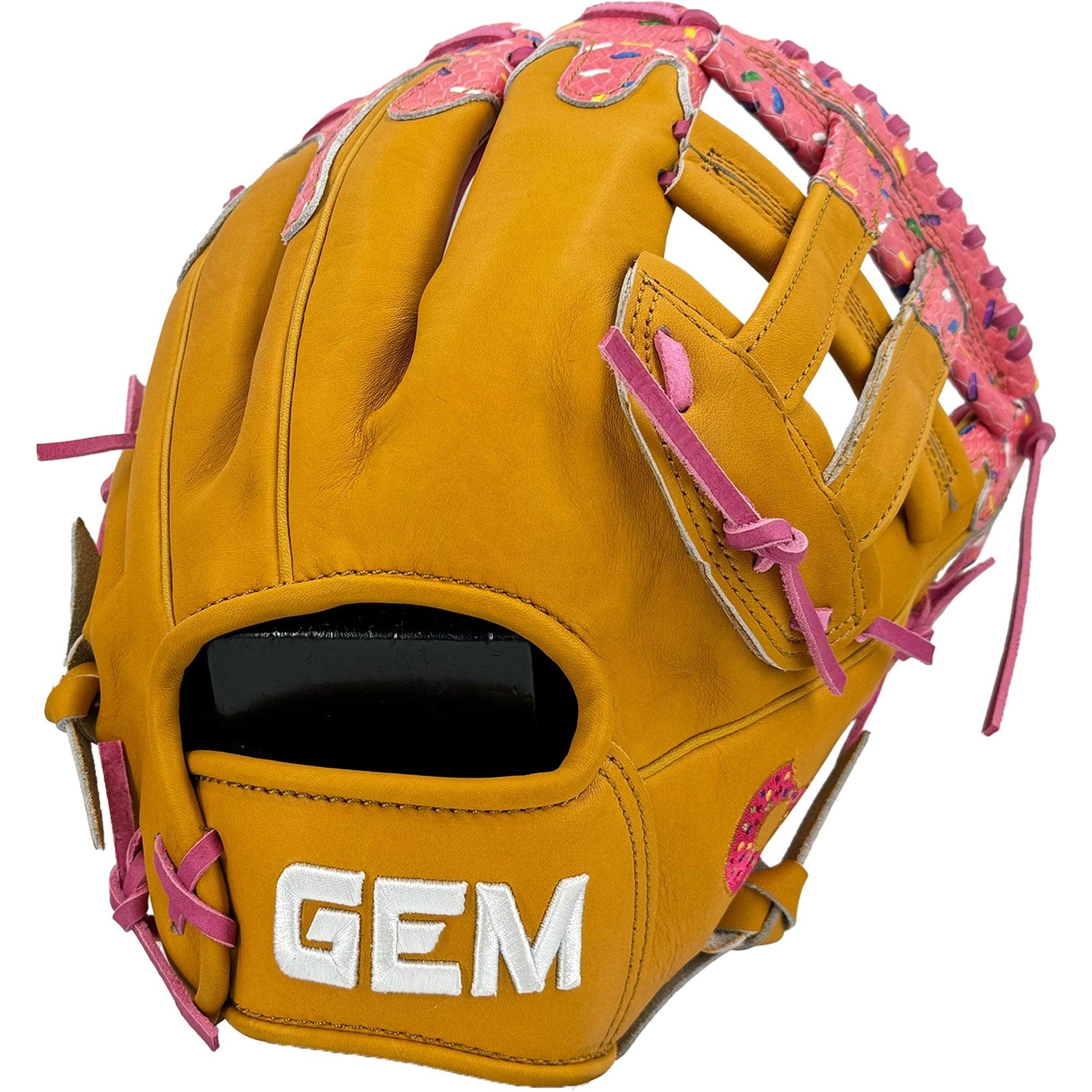 Gem Gloves Baseball Fielding Glove - GEM049 Donut Drip - Smash It Sports