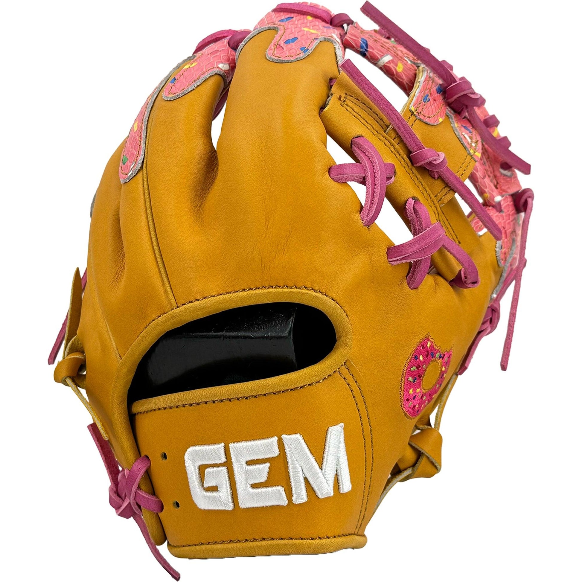 Gem Gloves Baseball Fielding Glove - GEM049 Donut Drip - Smash It Sports