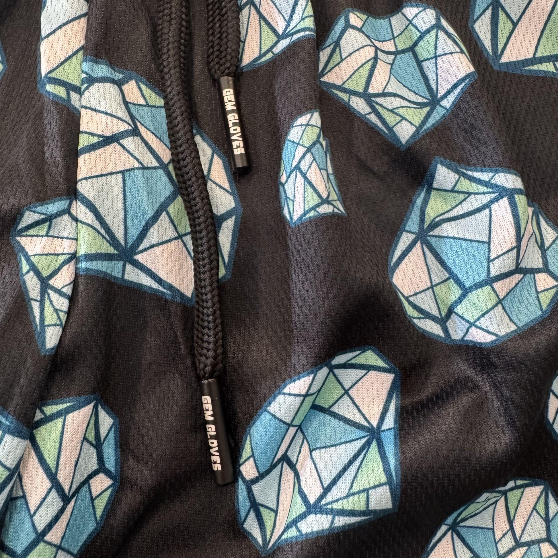 Gem Gloves Mesh Shorts - Diamonds - Smash It Sports