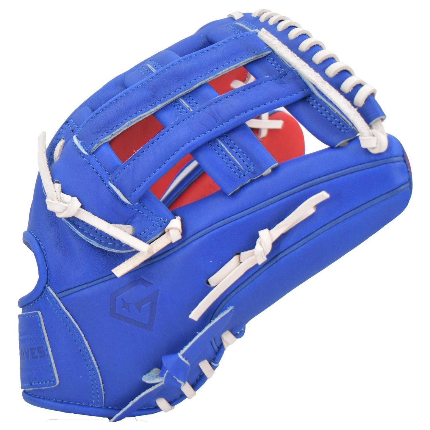 Gem Gloves Softball Fielding Glove - GEM002 (Royal/Red/White) - Smash It Sports