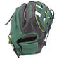 Gem Gloves Softball Fielding Glove - GEM003 (Black/Dark Green) - Smash It Sports