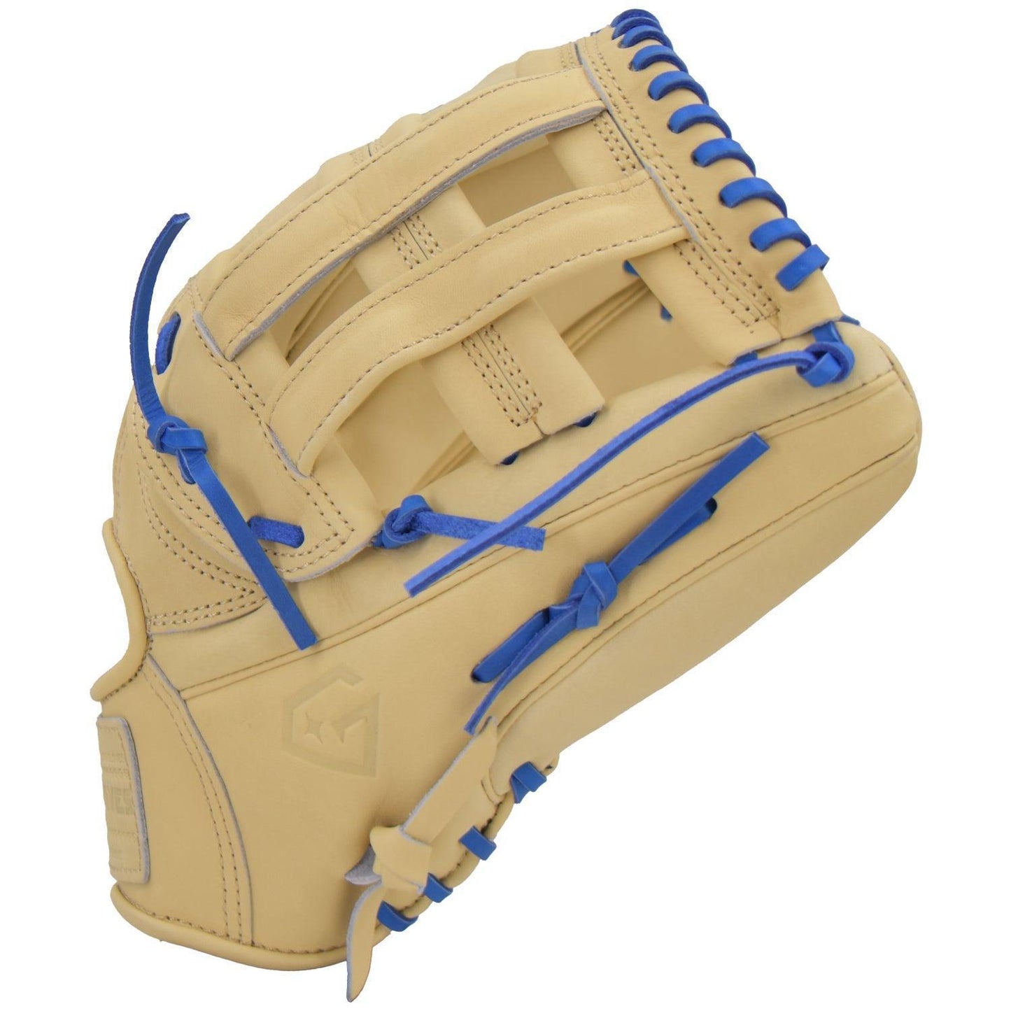Gem Gloves Softball Fielding Glove - GEM006 (Tan/Royal) - Smash It Sports