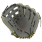 Gem Gloves Softball Fielding Glove - GEM010 Charcoal/Black/Neon Green - Smash It Sports